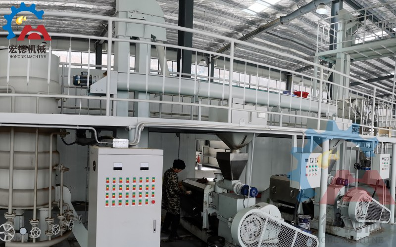 宏德雙螺旋榨油機(jī)